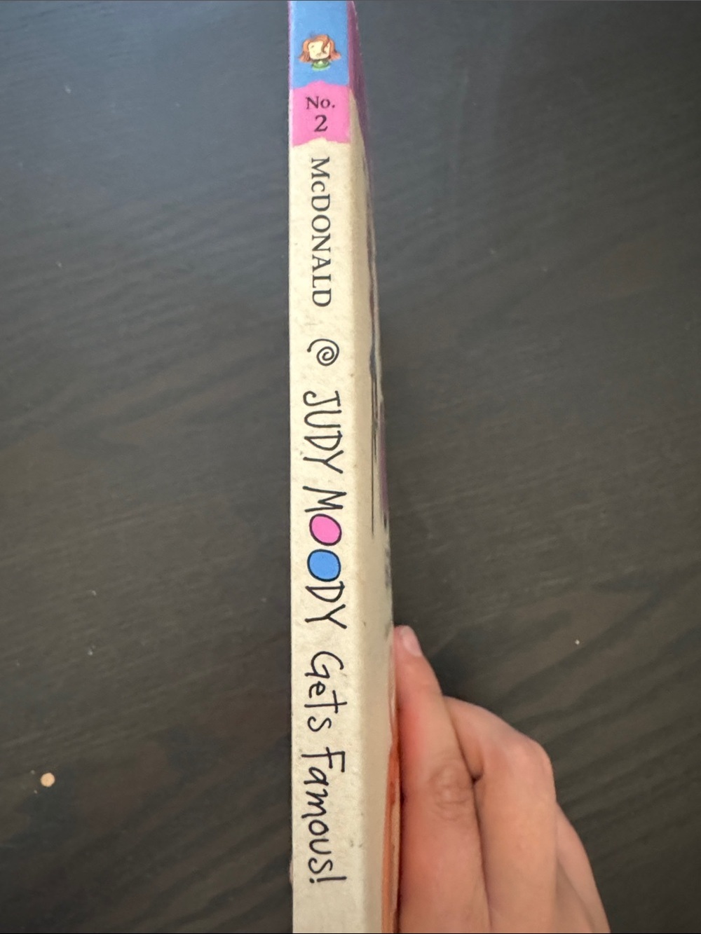 Judy Moody Gets Famous! - Pink & Blue Cover Kids Book - Picture 3 of 4